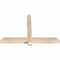 Ekena Millwork Eugene Smooth Timber Gable Bracket, Douglas Fir, 48"W x 32"H x 3 1/2"D x 3 1/2"F, 16/12 Pitch GBW048X32X0404EUG00SDF - alternate 4